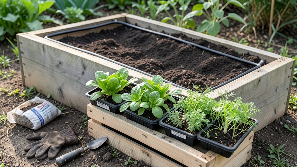 Waist-High Raised Garden Bed Plans PDF: Pre-Built Dimensions for Perfect Plant Spacing