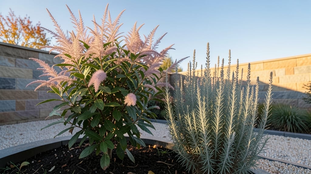 Smoke Bush and Russian Sage