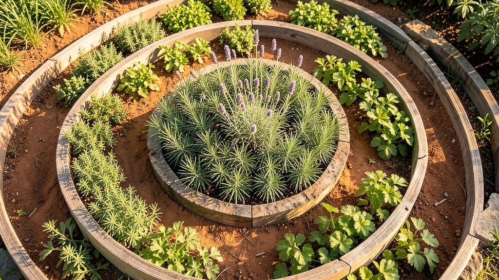 Spiral Herb Garden Bed