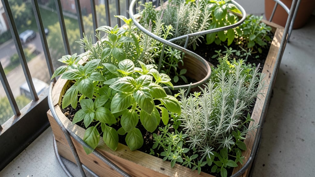 Spiral Herb Garden Bed