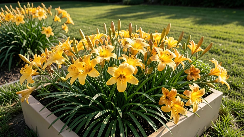 Daylily Rainbow Stripes