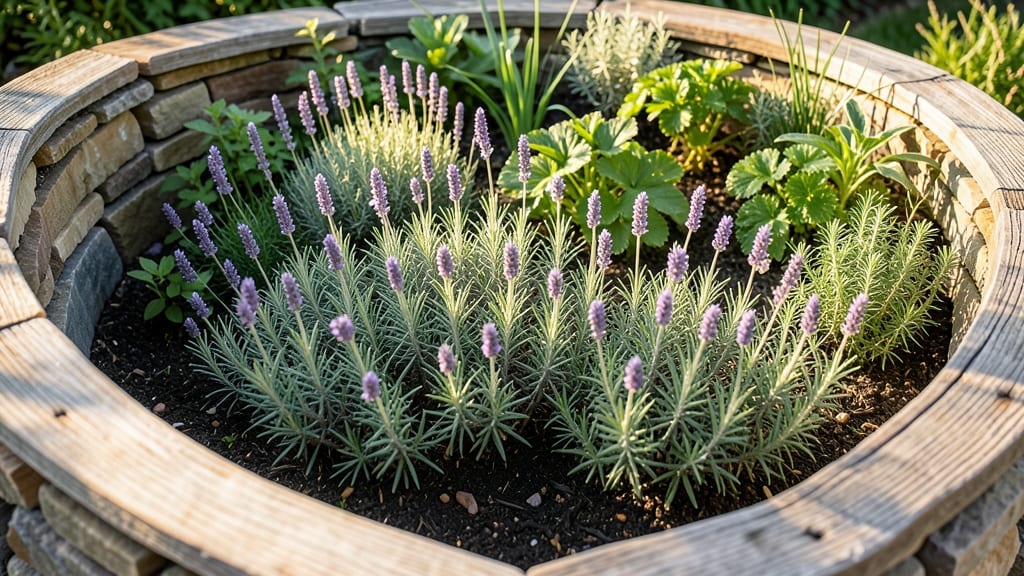 Spiral Herb Garden Bed