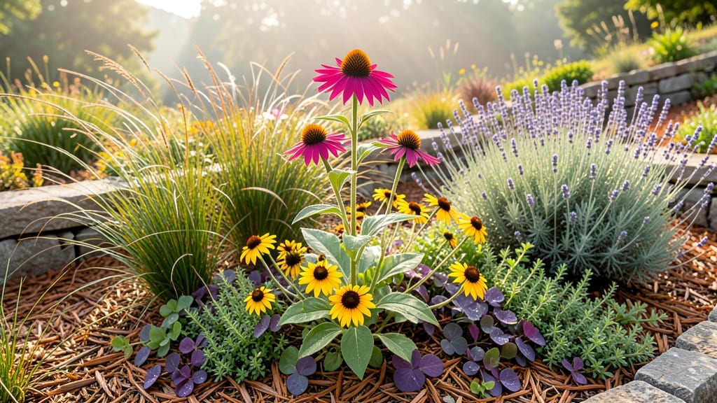 Flower Bed On Hill: Dramatic Elevation for Showstopping Garden Views