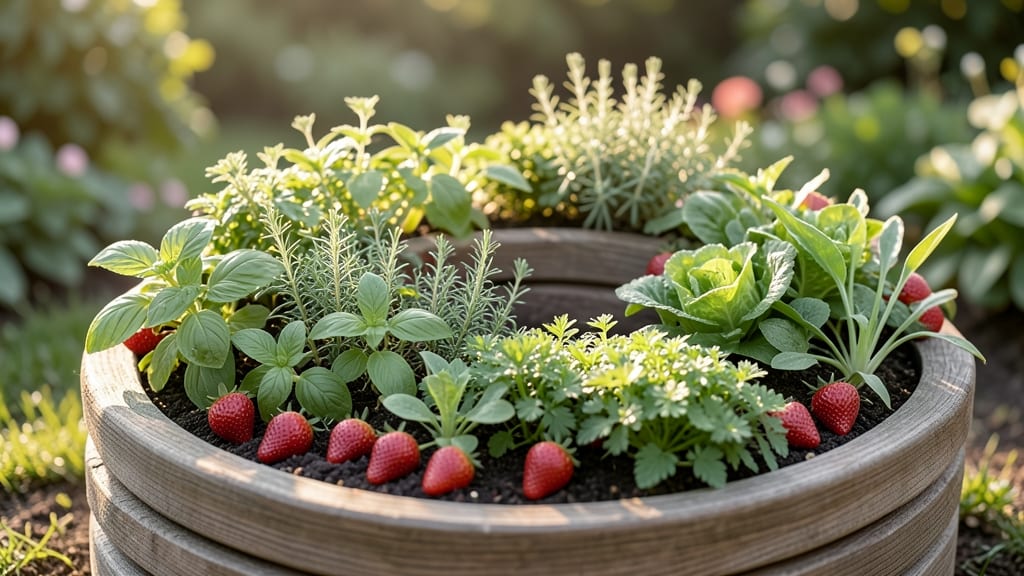 Spiral Herb Garden
