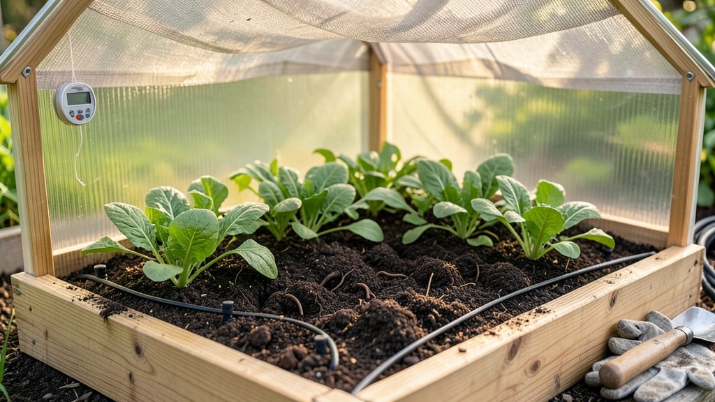 Raised Garden Bed Greenhouse: Year-Round Growing With Climate-Controlled Protection