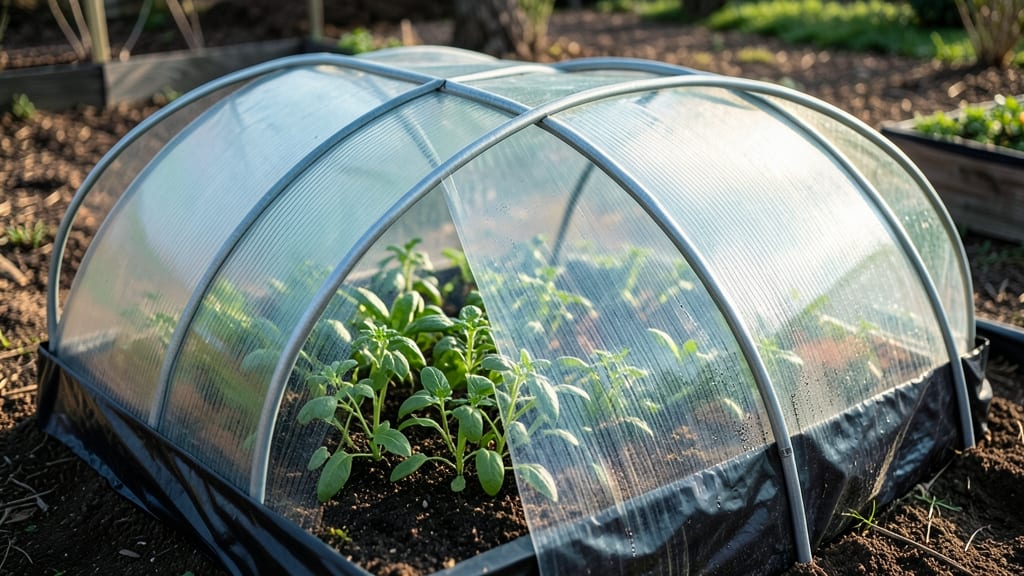 Clear Corrugated Plastic Hoop House