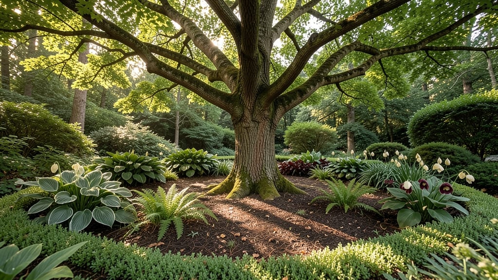 Classic Arboretum Tree Planting Design