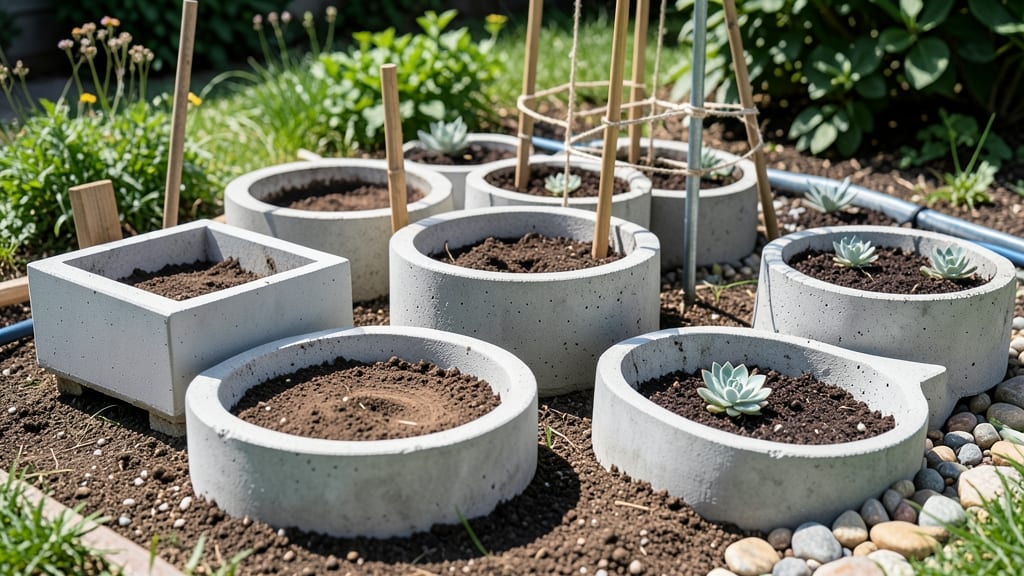 Concrete Garden Bed Molds: Precision-Shaped Borders for Perfect Planting Layouts
