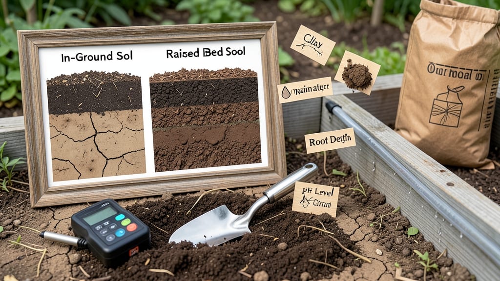 Difference Between in Ground and Raised Bed Soil: Layered Loam Secrets for Bigger Harvests