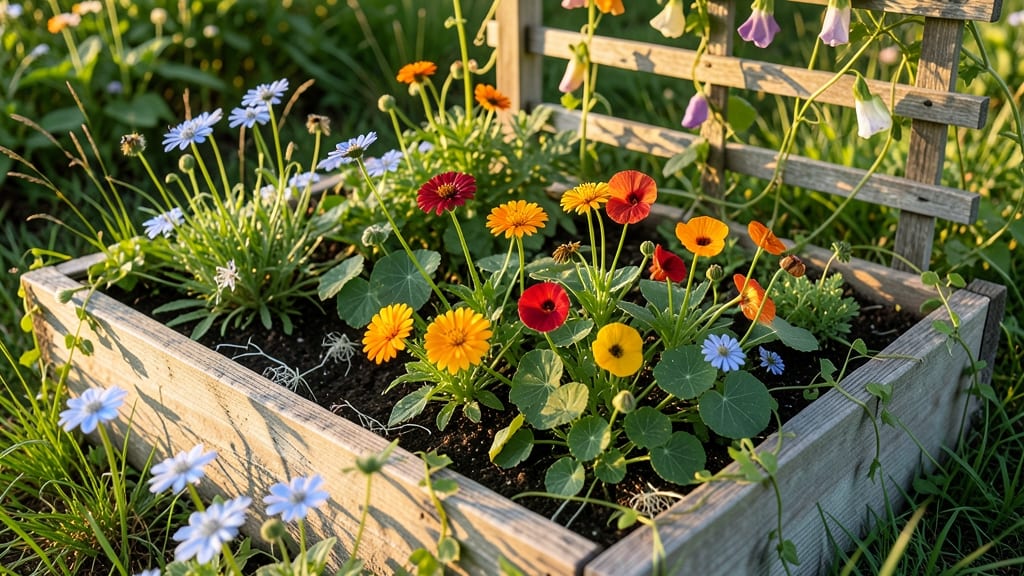 10 Wildflower Garden Bed Ideas: Pollinator-Friendly Designs That Bloom All Season