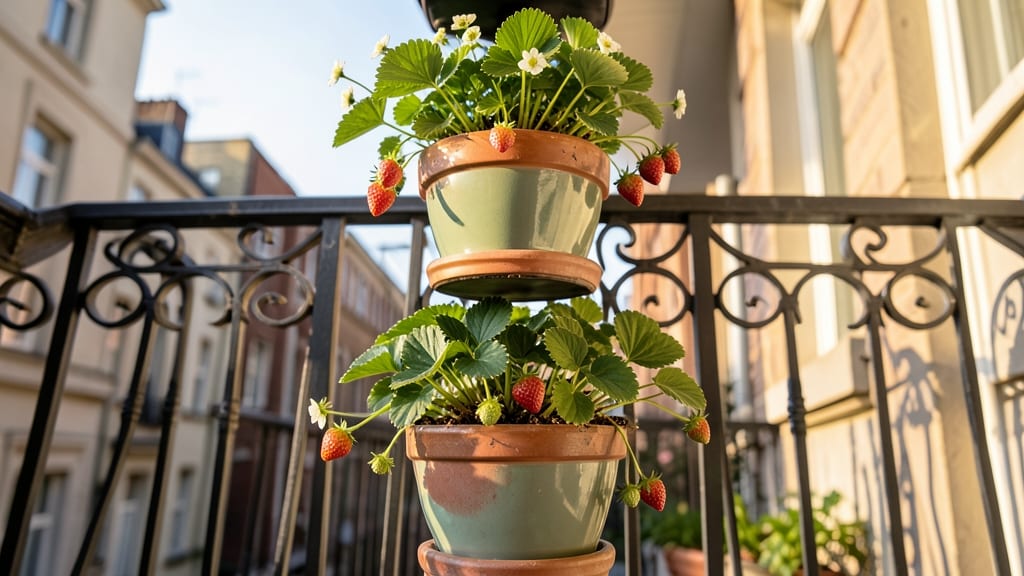 Vertical Strawberry Tower Planters