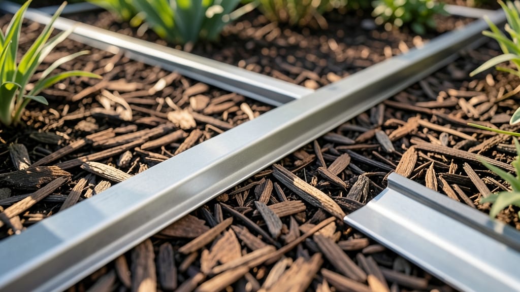 Metal Landscape Edging for Modern Precision