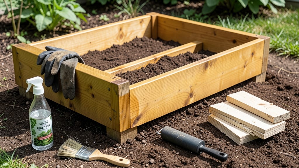 Raised Garden Bed Sealer: Locks in Moisture and Blocks Weeds for Years