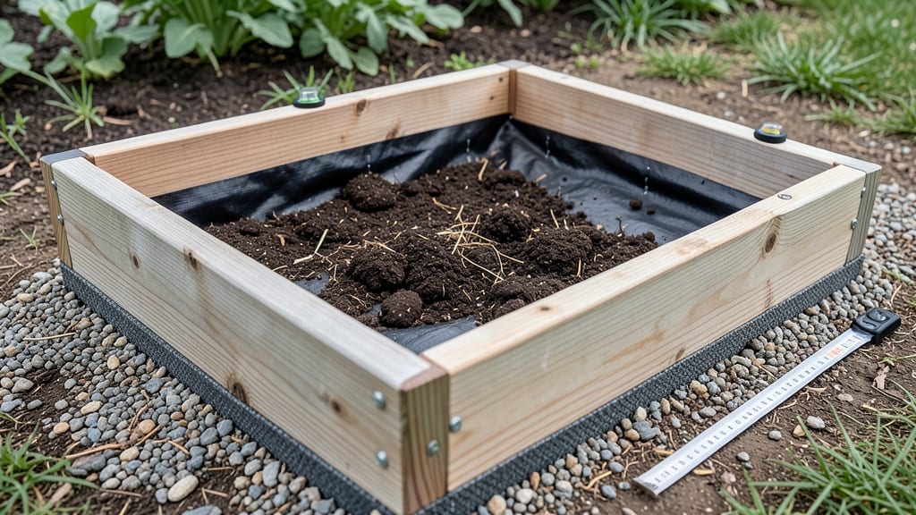 Raised Garden Beds With Bottom: Underground Support for Heavy Soil and Wind Resistance