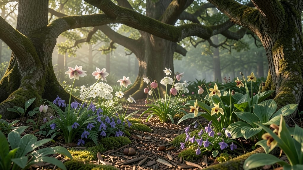 Woodland Shade Wildflower Garden
