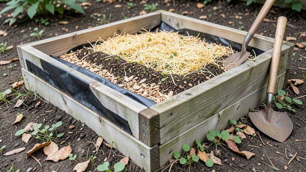 Raised Bed Sheets: Modular Fabric Liners for Weed-Free Soil