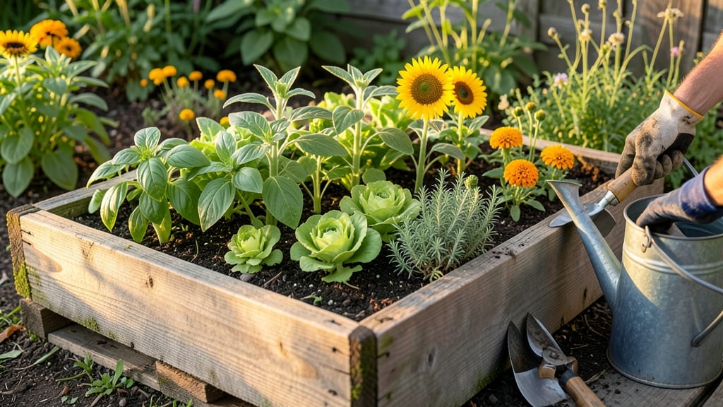 Garden Bed Out Of Pallets: Upcycled Planters With Lock-Tight Stability