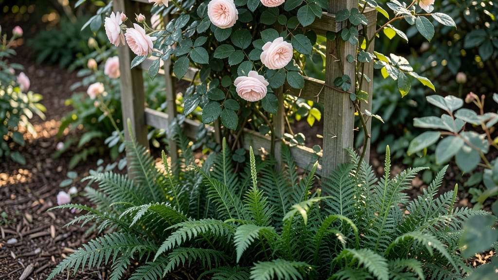 Asparagus And Climbing Roses Combo