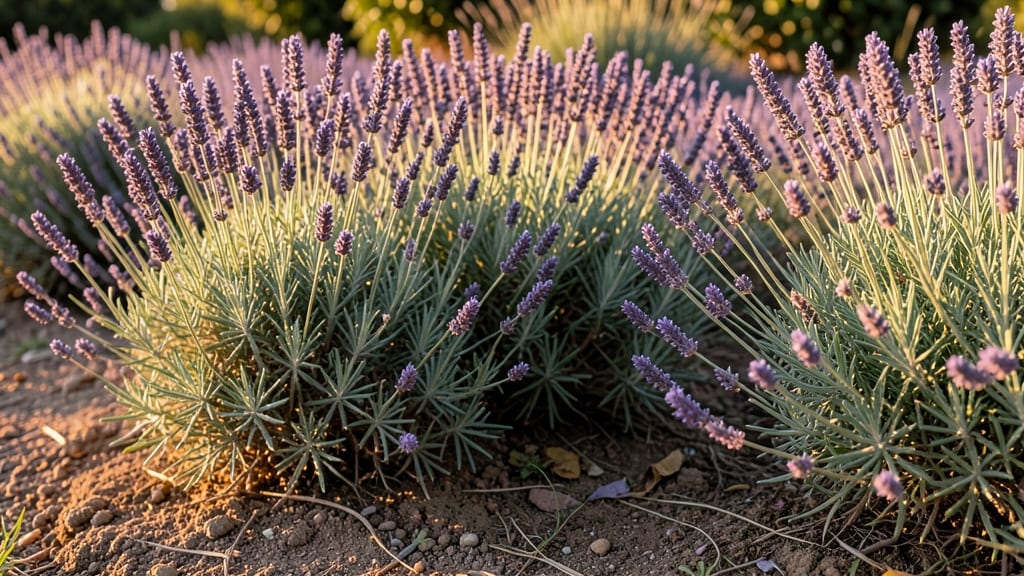 Mediterranean Lavender and Rosemary Border