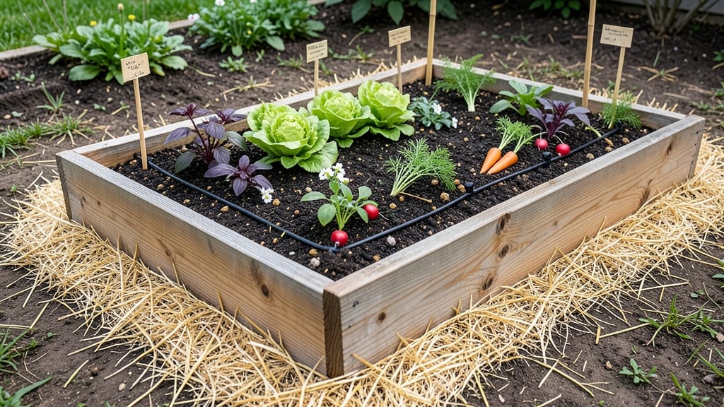 Raised Garden Bed L-Shaped Design: Corner-Fitting Layout for Small Spaces