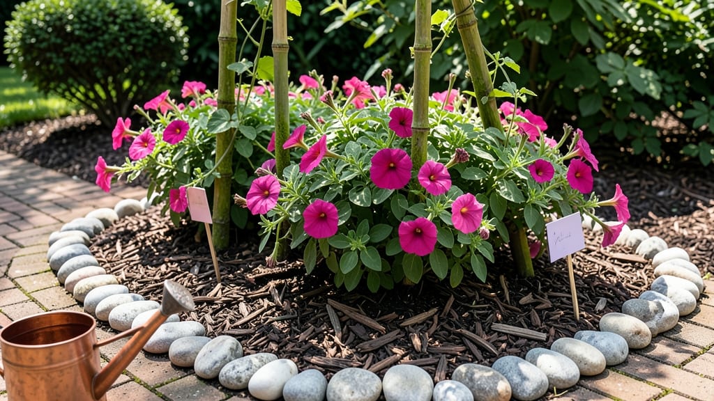 Petunia Flower Bed Ideas: Bold Color Blocks That Pop All Season