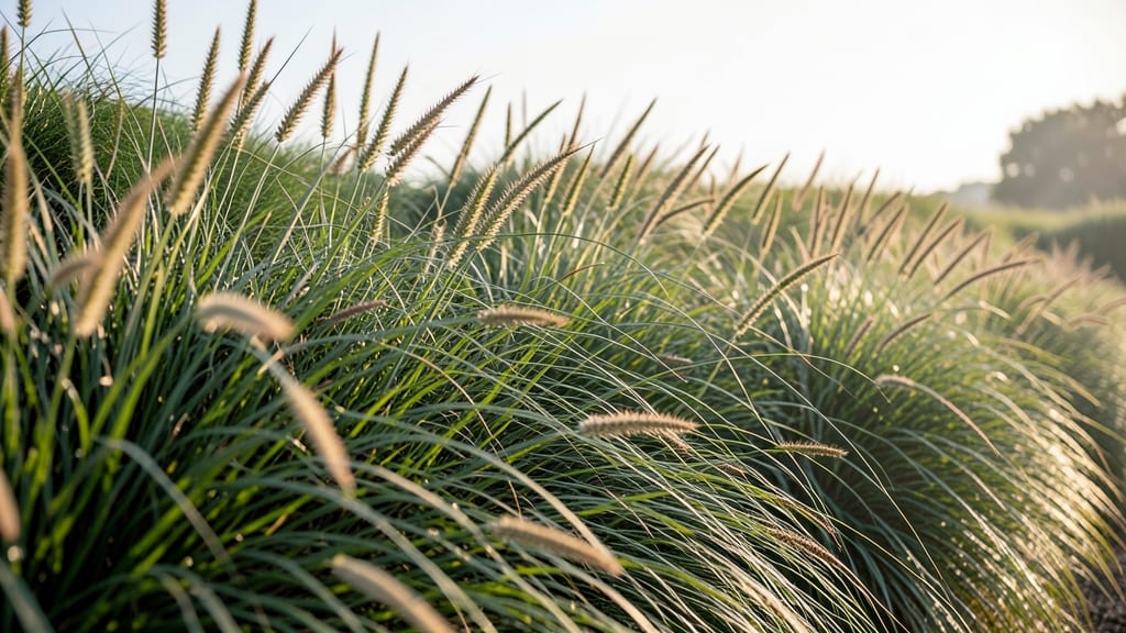 Asparagus And Ornamental Grasses Mix