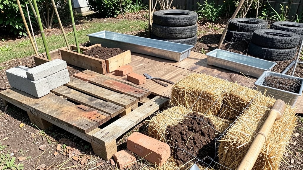 Raised Bed Materials Cheap: Repurposed Wood and Pallet Savings Guide