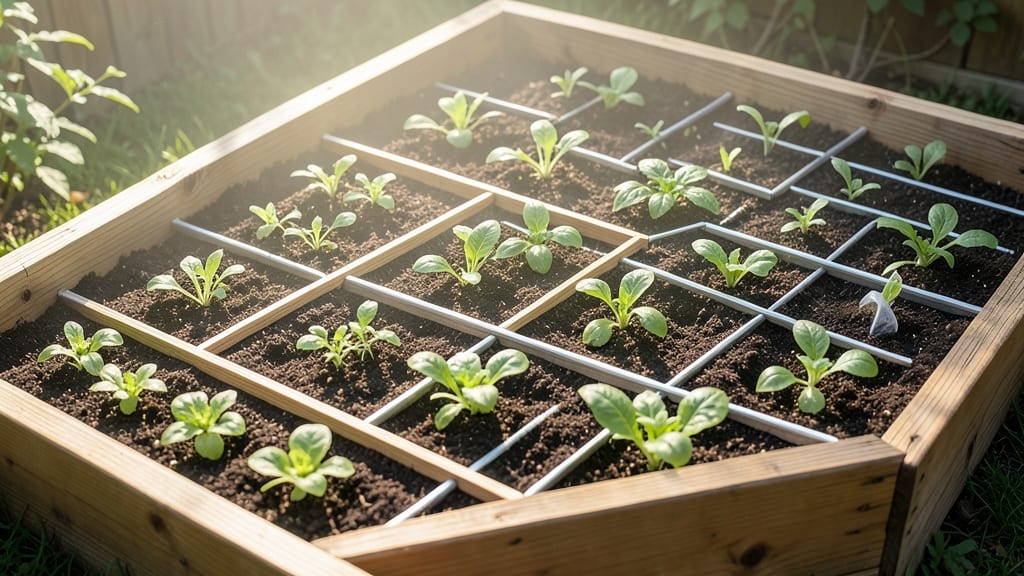 Square Foot Gardening Grid Beds