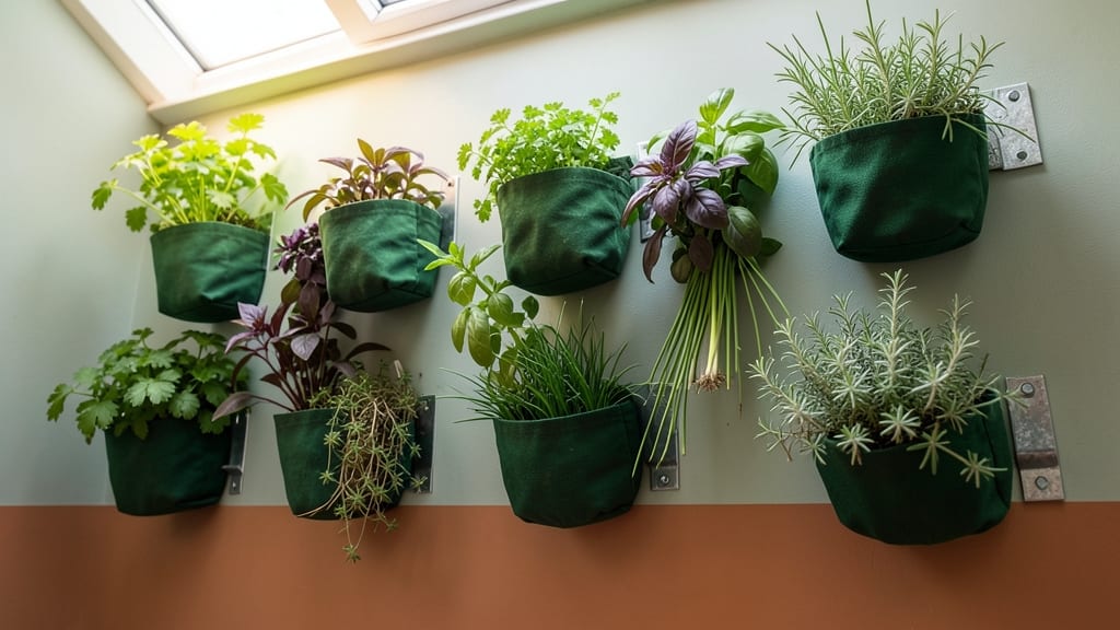 Vertical Hanging Pocket Planters