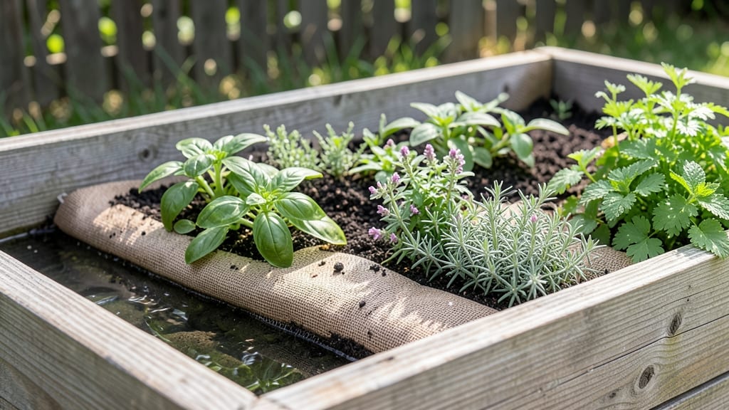 Wicking Bed Garden: Modular Raised Planters for Zero-Waste Watering