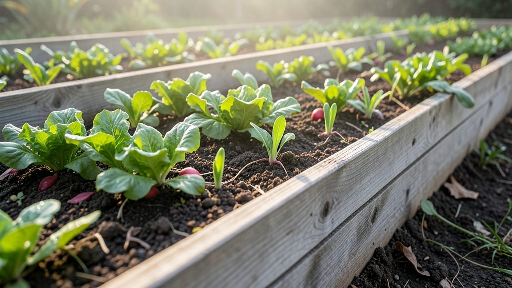 Three-Season Succession Planting Beds