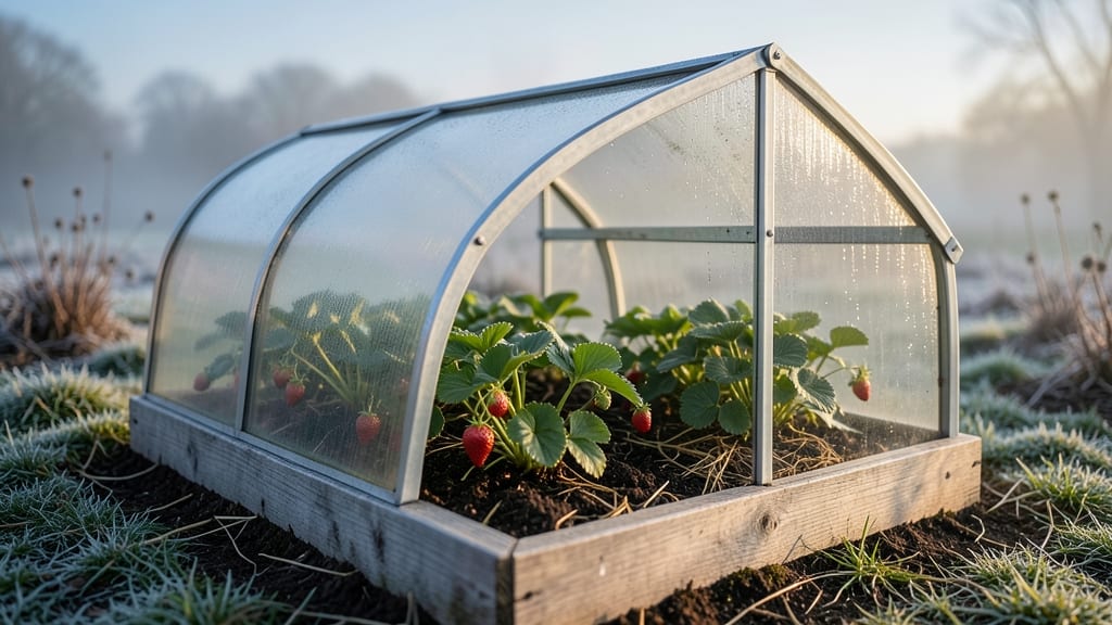 Mini Strawberry Greenhouse Beds