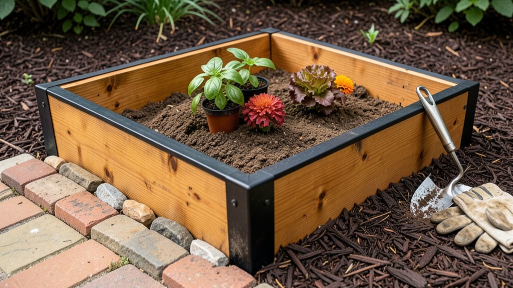 Garden Raised Bed Edging: Timeless Wooden Frames for Clean Lines and Longevity