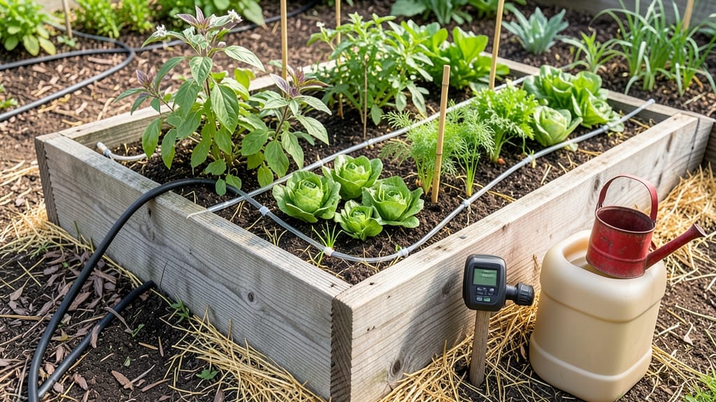 DIY Raised Bed Irrigation System: Drip-Emitting Efficiency for Thirsty Plants