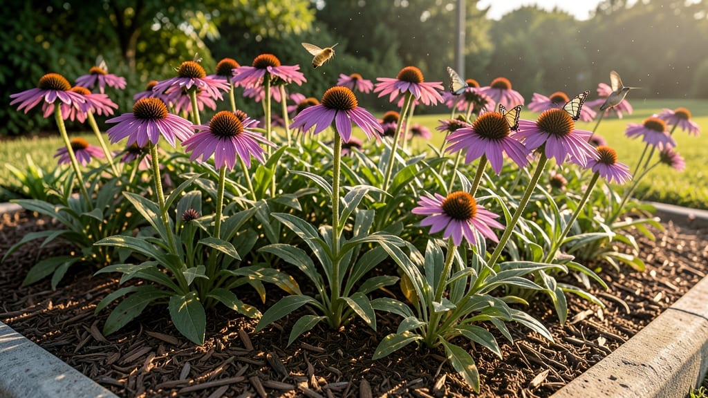 Purple Coneflower Pollinator Paradise