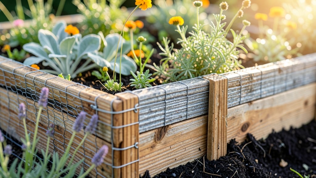 Raised Garden Bed with Deer Fence Plans: Modular Defense Against Browsers