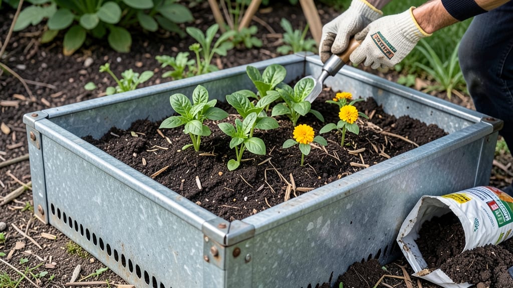Galvanized Raised Garden Bed Kits: Heavy-Duty Frames for Year-Round Planting