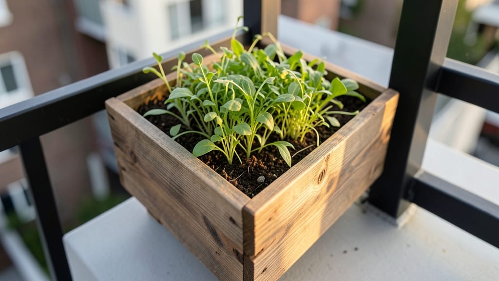 Corner Pocket Planter for Urban Corners