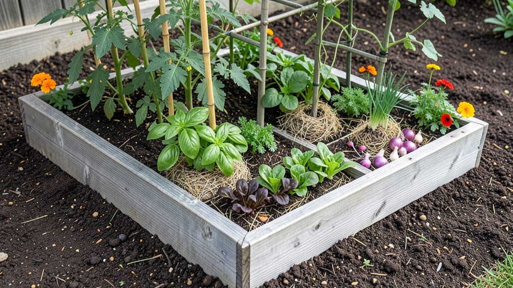 Raised Bed Garden Planner: Customizable Layouts for Perfect Plant Spacing