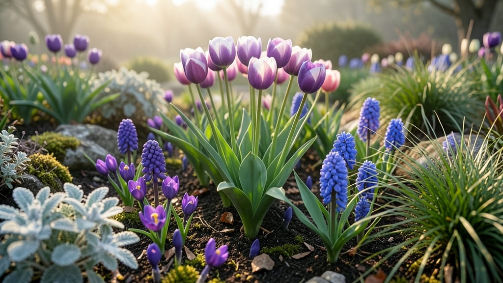 Tulip And Bulb Underplanting Scheme
