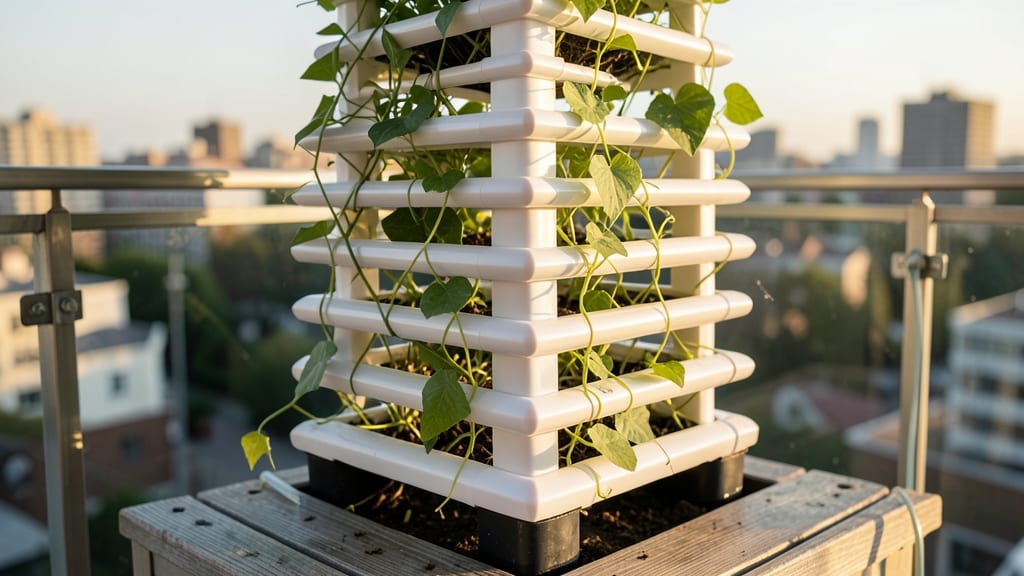 PVC Pipe Vertical Tower