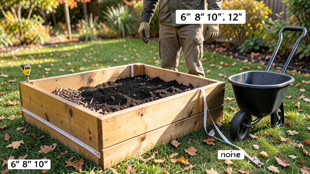 Raised Garden Bed Height: Science-Backed Dimensions for Root Health & Drainage