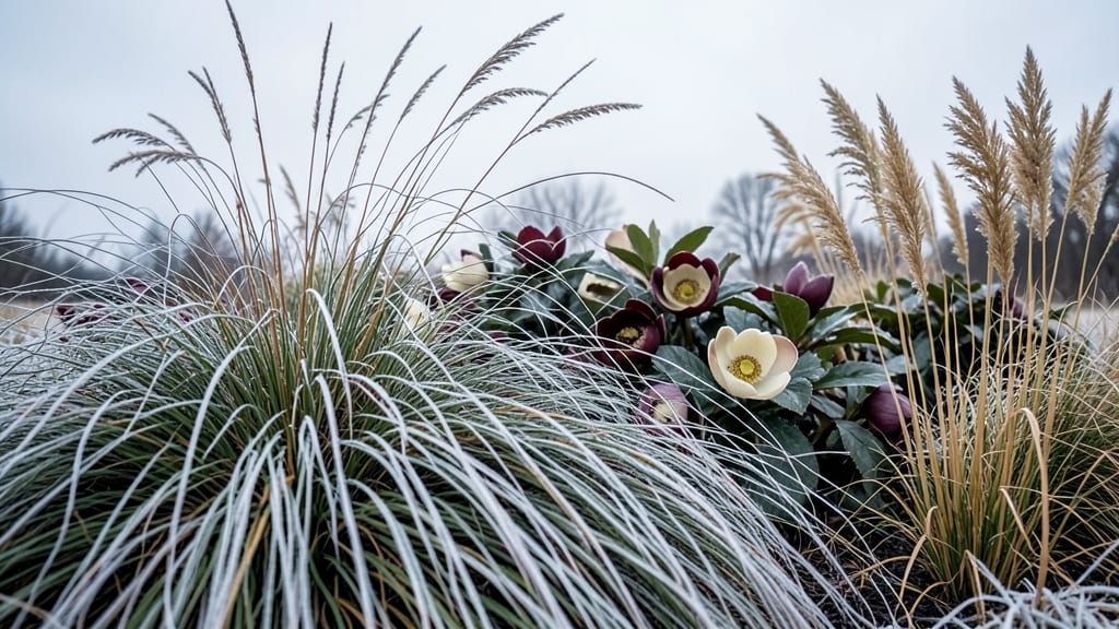 Winter Interest with Ornamental Grasses