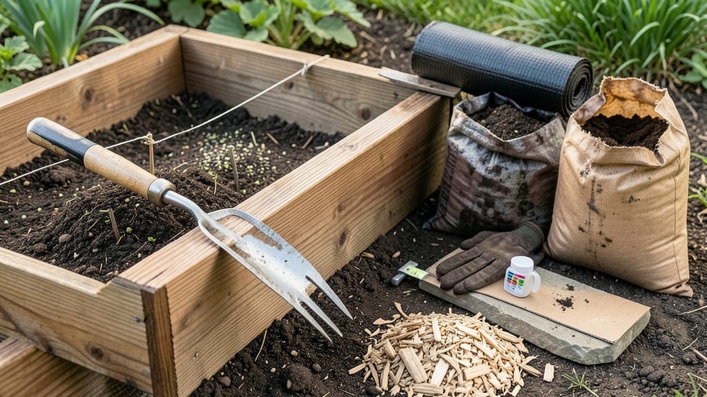 How to Prepare Raised Garden Bed Soil: Layered Loam Science for Bountiful Harvests