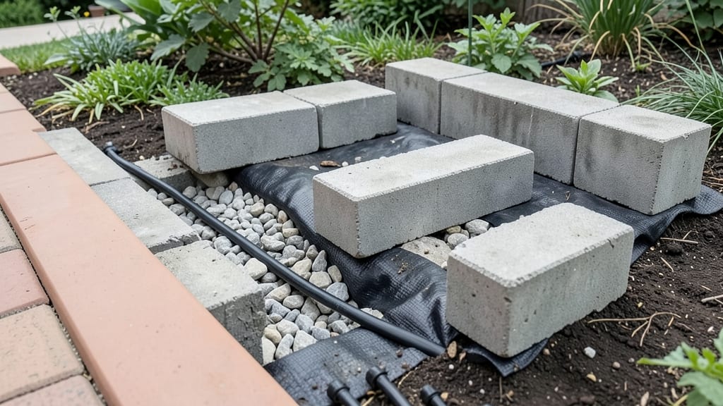 Concrete Block Raised Bed Design: Modular Stacking for Custom Height and Drainage