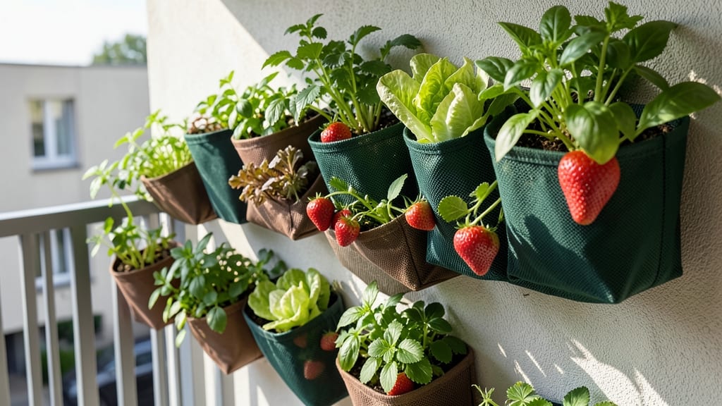 Vertical Hanging Pocket Planters