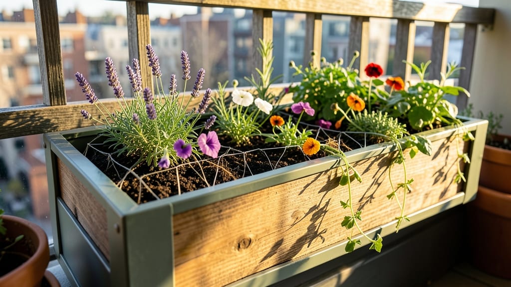 Window Box Style Raised Bed