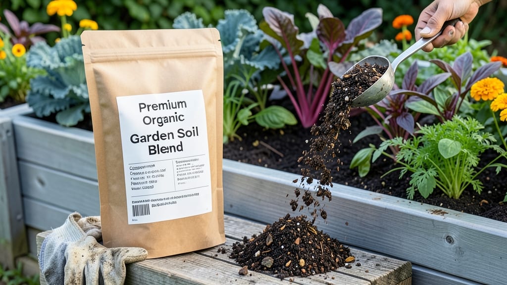 Master Garden Organic Raised Bed Mix: Balanced Nutrients for Thriving Vegetables
