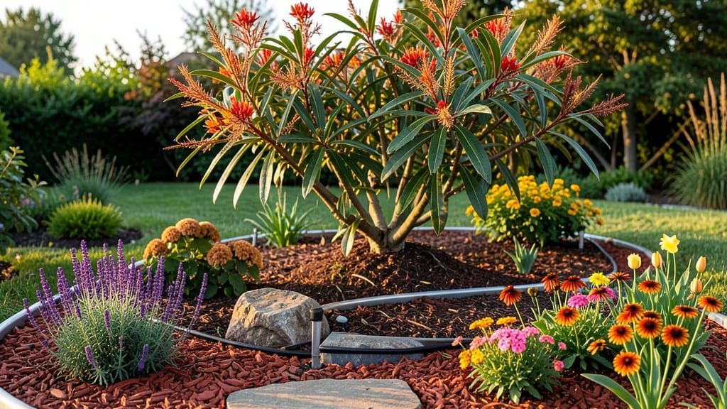 Landscape Timber Flower Bed Designs: Rustic Elegance With Built-In Privacy