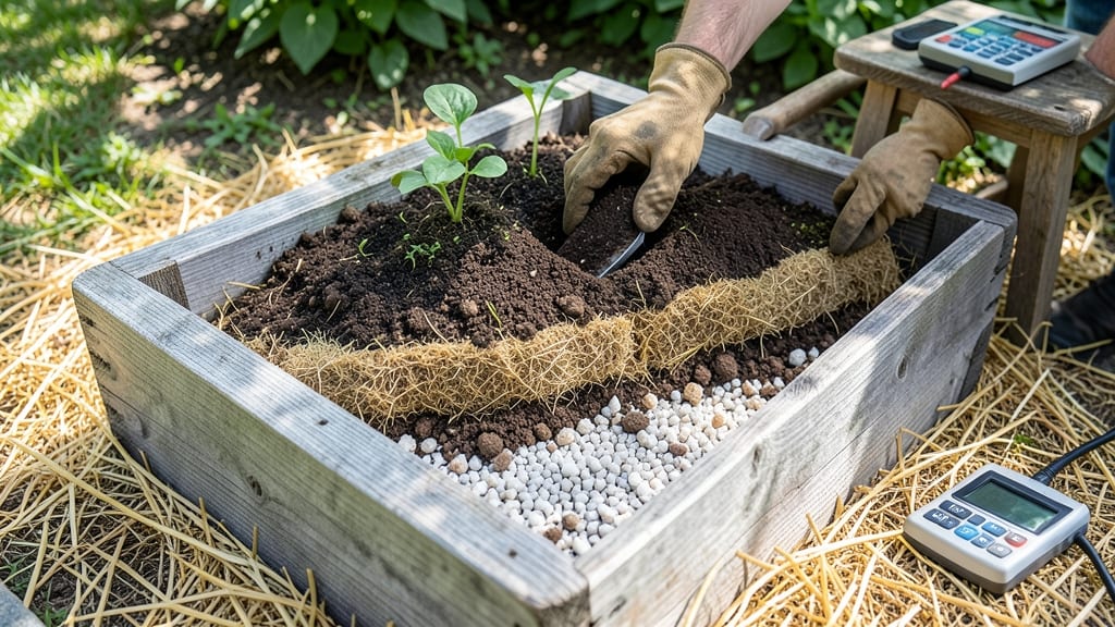 Back to the Roots Raised Bed Soil: Layered Loam Blend for Thriving Orchids